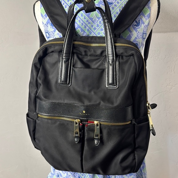 Travanti Black Nylon Lightweight Travel Computer Backpack TOT7890B main image 13